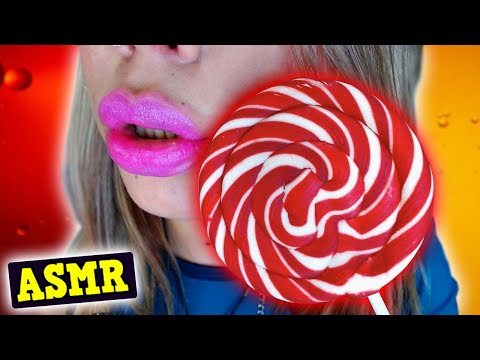 🍭 ASMR LOLLIPOP Intense and Mouth Sounds 💛