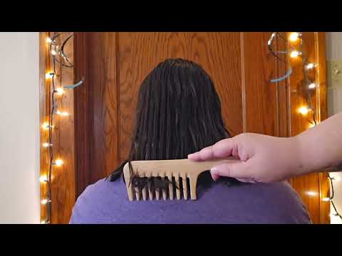 💙 ASMR Light Touch - Hair Play, Neck Attention and Back Attention 💙