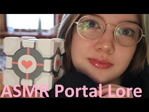 ASMR Portal Lore - Part 1 (Ear to ear, whispers, mic scratching)