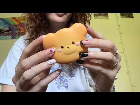 small squishy ASMR for relaxation no talking 