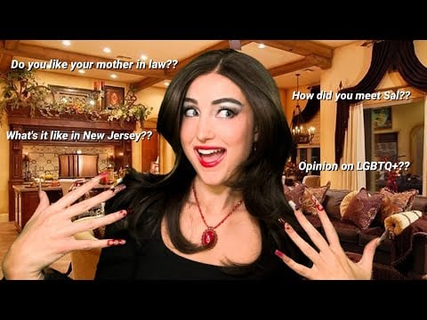 ASMR New Jersey Italian Aunt Answers Your Questions 🇮🇹 ASMR Roleplay Q&A