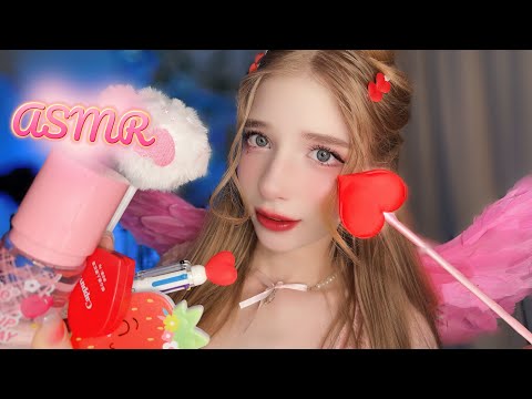 АСМР для сна: Милый Купидон 💘 Призываю любовь и гармонию 💌 Нежный макияж