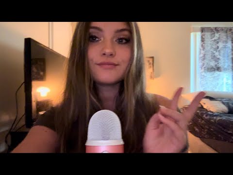 ASMR | fast mouth sounds & hand movements to make u sleepy 😴