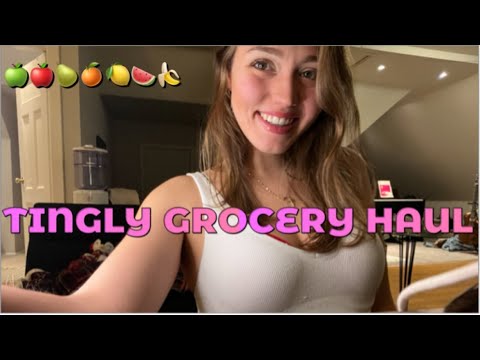 ASMR Grocery Haul
