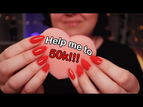 ASMR ❤️ 50 triggers i hopp om att vi når 50k i år!! ❤️