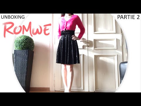 ASMR * Haul ROMWE top ! partie 2