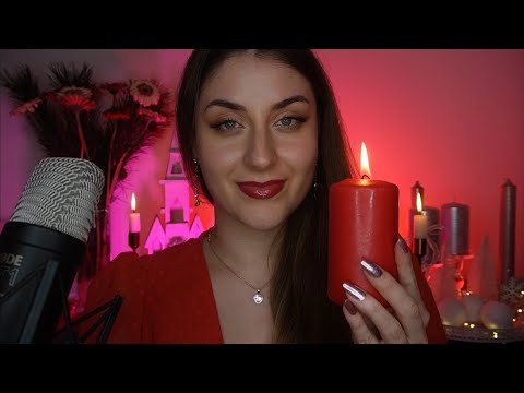 ASMR Deutsch Only Breathy Whispers | meine Weihnachtstraditionen 🎅🏻Whispering, Fire Crackling