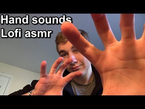 Asmr hand sounds and desk tapping lofi asmr