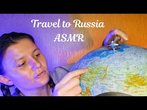 ASMR The nightwalk along Saint-Petersburg streets (soft voice, Russian accent)