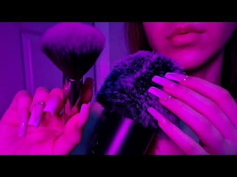 [ASMR - Whisper] Face brushing + personal attention 🧖‍♀️