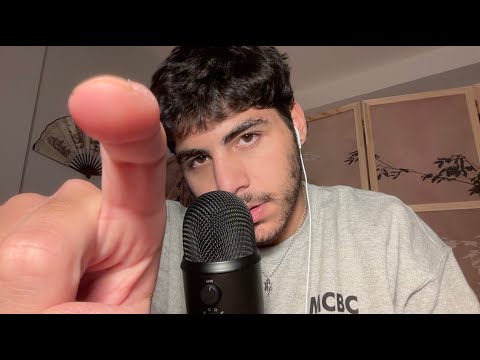 ASMR Mouth Sounds + Hand Movements - Visual Triggers (Minimal Talking)