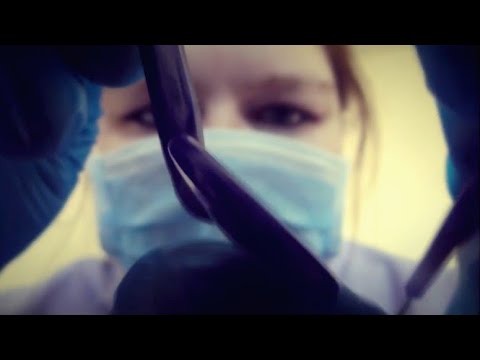 ASMR🦷POV Dentist Teeth Check up, Role Play, Teeth Brushing, Plaque Scraper.