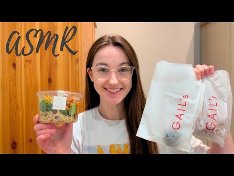 ASMR Gail's Bakery Mukbang… eat dinner with me 😋