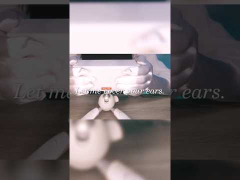【ASMR/Shorts】Soft Satin Ear Cupping 💗 Gentle No Talking Sounds