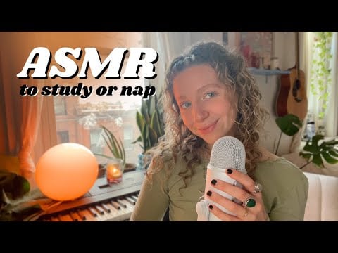 ASMR for studying or napping⋆˙⟡
