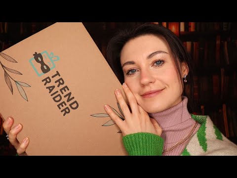 ASMR TrendRaider Unboxing (uhhh das brauchen wir...🃏😋) Januar Box 2023 | Deutsch/German