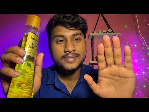ASMR Relaxing Face & Full Body Massage 💆‍♂️ for Deep Sleep 😴