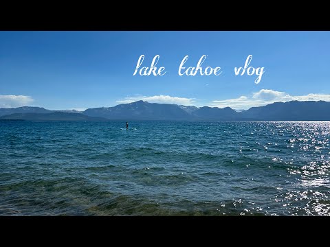 ASMR | Lake Tahoe Vlog ⋆.˚ ᡣ𐭩 .𖥔˚