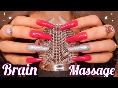 ASMR BRAIN Massage 🌟 Mic Scratching, Silicone Triggers, Crunchy Sounds, Bubble Wrap ~ No Talking
