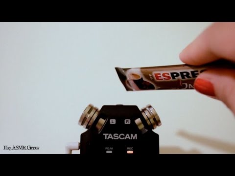 ASMR Espresso Pouch . Grainy Sounds . No Talking . Tingle Quick Fix #24