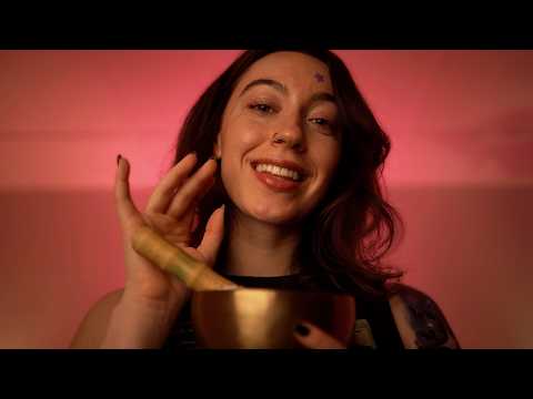 ASMR ✨ Removing Your Negative Thoughts [face touching, positive affirmations]