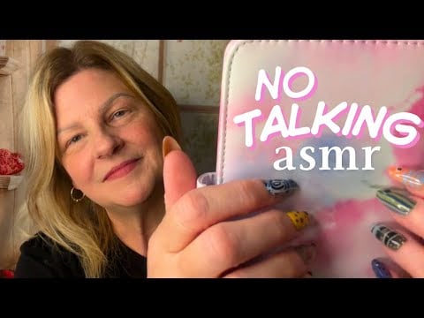ASMR No Talking ~ Tapping & Scratching on Random Triggers 💝💕🌺