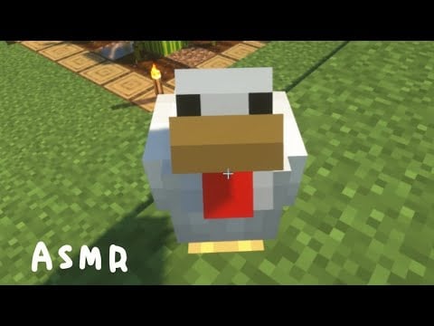 【ASMR】グダグダでもASMRなら許される。【マイクラ/Minecraft】