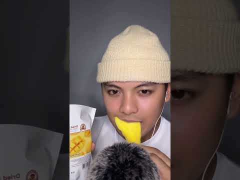 dried mangoes 🥭 #asmr