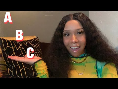 ASMR GHETTO ABCS WITH ME‼️