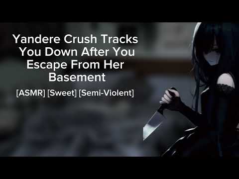Yandere Crush Tracks You Down After You Escape From Her Basement ASMR