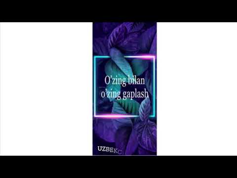 Fikr, so'zning kuchi haqida past ovozda