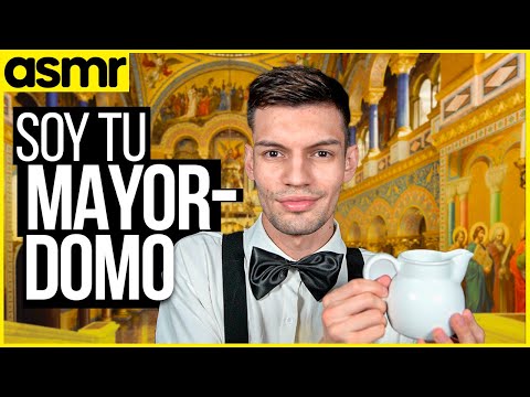 asmr roleplay atención personal mayordomo ASMR español relajante