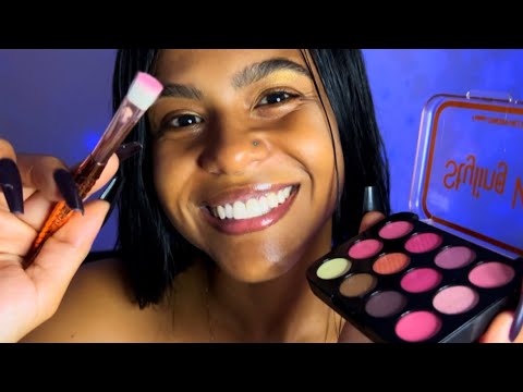 ASMR DE MAQUIAGEM VIDEO DELICADINHO PARA DORMIR