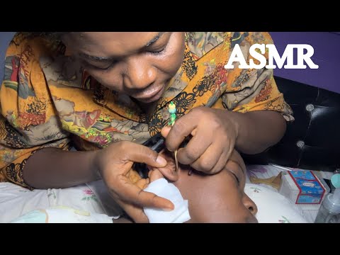 ASMR✨SATISFYING EAR CLEANING 