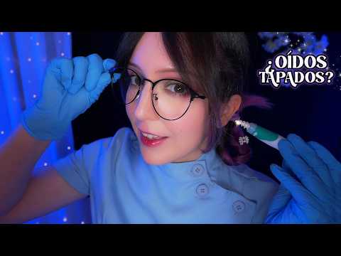⭐ASMR Limpieza y Examen de OÍDOS Inaudible 👂Sonidos de Boca y Susurros para Dormir