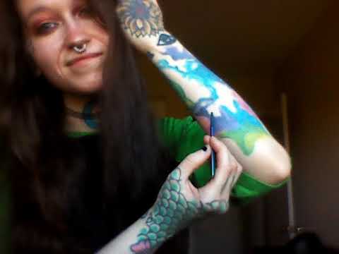 💚 ASMR 💙 TATTOO TRACING 💜