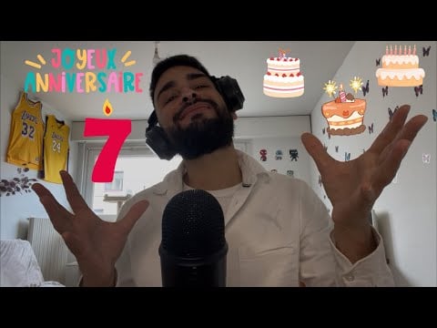 LA CHAÎNE A 7 ANS! 🎂