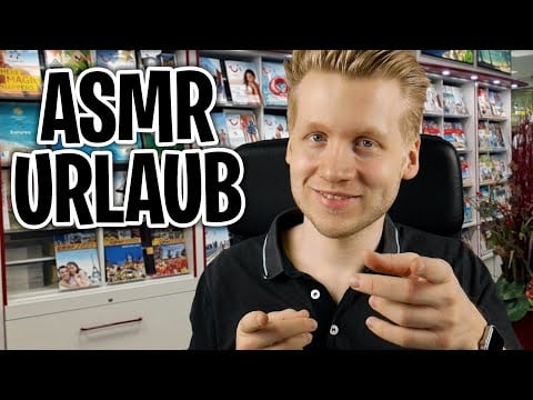 ASMR - Reisebüro-Mitarbeiter plant deinen Weihnachtsurlaub!