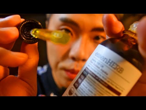 Sleep in 1 Min 😴 Fastest ASMR: Korean Skincare Roleplay • 스킨케어 롤플레이