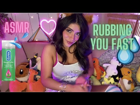 ASMR GF MASSAGE TILL YOU  ZZZ INTENSE FAST MASSAGE | POV Eye Contact  | CorneliustheCat