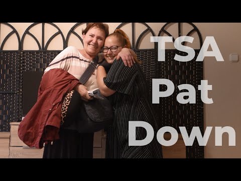 * ASMR * TSA Pat Down / With My MOM / Bag Check / Airport Security Check / Unintentional