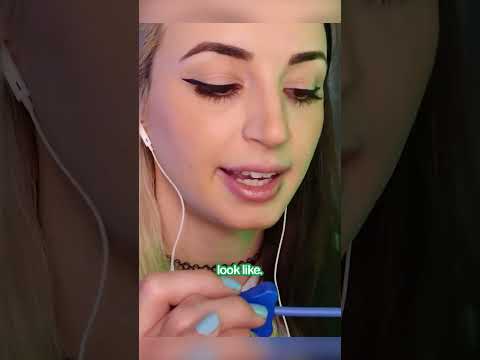 ASMR - Examining your teeth (but everything is WRONG) #shorts