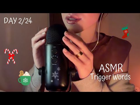 ASMR TRIGGER WORDS [CHRISTMAS EDITION] ❄️🎄☃️