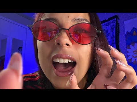 Mordendo sua tela, sons de boca, sons de mãos, toques na tela - asmr caseiro 