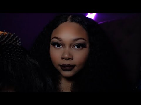 ASMR Scalp Check| Playing With Your Hair (Tapping, Hand Movement & Mouth Sounds)