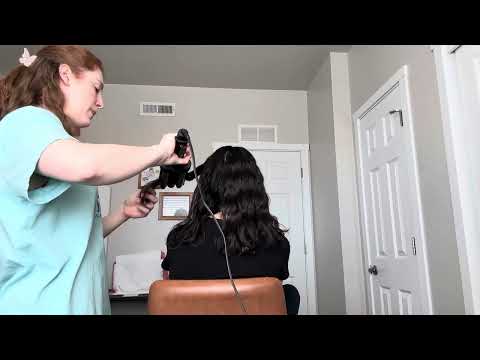 ASMR Hair Play - no talking, hair crimping