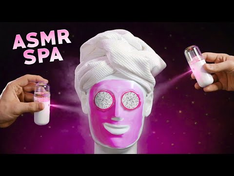 ASMR Ear to Ear Spa Treatments for Beauty Sleep and Blissful Tingles