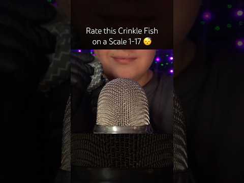 Rate this Trigger Scale 1-17! 🐟 #asmr