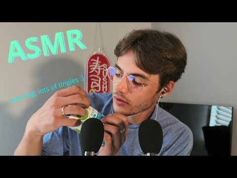 ASMR // Intense Tingles — Tapping & Liquid Sounds