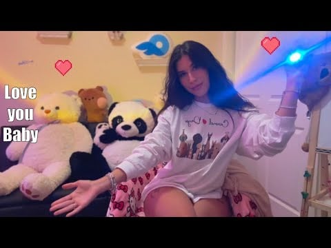 Sweet Girlfriend Gives You A Medical Check Up ASMR